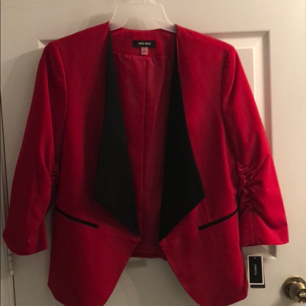 Fire red and black Blazer